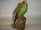 Aluminia Royal Copenhagen Figure of Budgie,