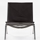 Poul Kjærholm
PK 22 - Easy chair in dark brown leather and chrome-plated steel frame.
1 pc. in stock
Good, used condition
