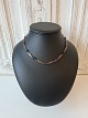 Vintage necklace in 8 kt gold with amethyst by Hermann Siersbøl