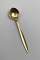 Georg Jensen Sterling Silver Cypress Mocha Spoon No. 035 (Gilt)