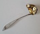 Empire cream spoon in silver from 1813 by Hans Christian Clausen