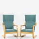 Alvar Aalto / Artek
Model 401 - Lounge chair in birch and original blue wool.
2 pcs. på lager
Good, used condition
