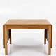 Børge Mogensen / Fredericia Furniture
 BM 5362 - Sofabord i valnød med klapper.
Klapperne tilføjer 80 cm ekstra i alt.
1 stk. på lager
Brugt stand
