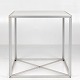Poul Kjærholm / PP Møbler
Exhibition podium in aluminium and white lacquered wood. Designed in 1980.
1 pc. in stock
Used condition w. few damages

