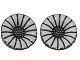 Michelsen Silver
Small Daisy ear clips