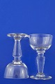 Two old liqueur glasses