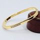 Skriver; Bangle with diamonds in 18k gold