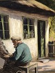 Johannes Lange
fisherman arranges fishing nets
DKK 875