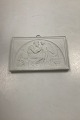 Royal Copenhagen Bisque Plate "Amor optages hos Anacreon (Vinteren) No 65