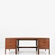 Børge Mogensen / P. Lauritsen & Søn
BM 66 - Desk in mahogany with two drawer modules with drawers and brass 
handles.
1 pc. in stock
Good condition
