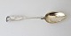 Mussel large serving spoon in silver from 1908