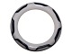 Royal Copenhagen
Porcelain bracelet with black decoration from 1975