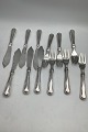 Cohr Old Danish Silver Fish Flatware for 6 persons 12 pieces