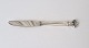 Monica dinner knife in silver and steel