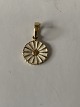 Marguerite for necklace, made in 925 sterling silver, stamped Smy