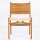 Hans J. Wegner / Carl Hansen & Søn
CH 31 - Dining chair in patinated oak and partially patinated wicker. Stamped 
from the manufacturer.
1 pc. in stock
Good, used condition
