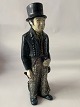 Michael Andersen: Man with dog in Persia glazed pottery.
Height 28 cm.
SOLD