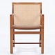 R.Thygesen & J.Sørensen / Botium
7512 - Armchair in mahogany with cane and seat in light brown.
1 pc. in stock
Good, used condition
