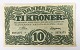 Dänemark. DKK 10 Banknote 1948 r. Qualität 1+