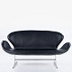 Arne Jacobsen / Fritz Hansen
AJ 3321 - ‘Swan sofa’ in black leather with steel frame.
1 pc. in stock
Good, used condition
