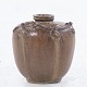 Arne Bang / Holmegaard stentøj
Stoneware vase glazed in brownish shades with floral decorations. Stamped by 
manufacturer.
1 pc. in stock
Good condition
