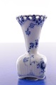 Royal Copenhagen  Blue fluted full lace vase 1161