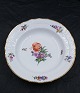 Full Saxon Flower Royal Copenhagen Danish porcelain, porridge plates 20cm
