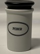 Eslau, Pepper spice jar.
Height with lid 10.5 cm.