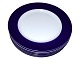 Royal Copenhagen 
Large cover plate with wide dark blue edge 31 cm.