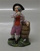 Antique Royal Copenhagen figurine
RC Small Overglaze Boy with chipped hat
