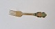 A.Michelsen Christmas fork in sterling silver with enamel 1982