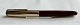 Burgundy Miller fountain pen with gold-double cap