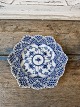 Royal Copenhagen Blue Fluted full lace cake plate with double lace no. 1144