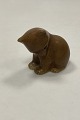 Knud Basse Small Stoneware Figuine Bear