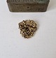 Flora Danica parsley pendant in gold-plated sterling silver