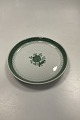 Royal Copenhagen Grøn Tranquebar Rundt Fad No. 1195