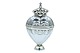 Silver vinaigrette with a kings crown from around 1800-1850