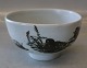 1100-5316 RC Alumnia Diana Stoneware bowl  with ducks 8 x 13 cm Nils Thorsson 
Aluminia