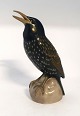 Bing & Grondahl. Porcelain figure. Starling. Model 1880. Height 19 cm. (1 
quality)