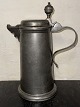 Tall and heavy jug In Pewter from Germany