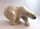 Royal Copenhagen. Porcelain figure. Standing Polar Bear. Model 1137. Length 27 
cm. (1 quality)