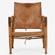 Kaare Klint / Rud Rasmussen Snedkerier
KK 47000 - Safari chair in patinated ash wood and natural leather.
1 pc. in stock

