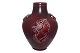 Royal Copenhagen art pottery by artist Jais Nielsen
Vase with oxblood glaze