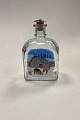 Holmegaard Harald Wiberg Elf and Dog Schnapps Bottle
