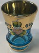 Rømerglas Schnapps glass Blue with flowers
Height 5.5 cm