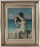 Helge Helme
"Young girl doing her hair"