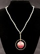 N E From vintage sterling silver necklace