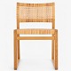 Børge Mogensen / Fredericia Furniture.
BM 61 - Oak chair with wicker back and seat.
1 pc. in stock
