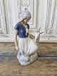 B&G Figurine - Girl with goat no. 2180