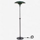 Poul Henningsen / Louis Poulsen.
PH 5/3 - Floor lamp in burnished brass with green copper shades. Stamped 
